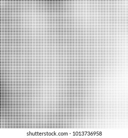 The texture of halftone black and white. Monochrome abstract futuristic background. The pattern of dots of ink for printing and creating your own unique design for business cards, posters, labels