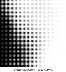 The texture of halftone black and white. Monochrome abstract futuristic background. The pattern of dots of ink for printing and creating your own unique design for business cards, posters, labels