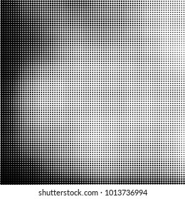 The texture of halftone black and white. Monochrome abstract futuristic background. The pattern of dots of ink for printing and creating your own unique design for business cards, posters, labels