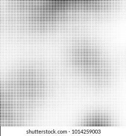 The texture of halftone black and white. Monochrome abstract futuristic background. The pattern of dots of ink for printing and creating your own unique design for business cards, posters, labels