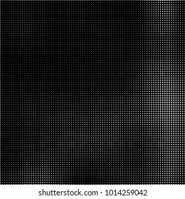 The texture of halftone black and white. Monochrome abstract futuristic background. The pattern of dots of ink for printing and creating your own unique design for business cards, posters, labels