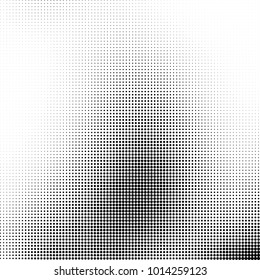 The texture of halftone black and white. Monochrome abstract futuristic background. The pattern of dots of ink for printing and creating your own unique design for business cards, posters, labels