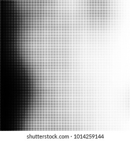 The texture of halftone black and white. Monochrome abstract futuristic background. The pattern of dots of ink for printing and creating your own unique design for business cards, posters, labels