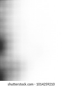 The texture of halftone black and white. Monochrome abstract futuristic background. The pattern of dots of ink for printing and creating your own unique design for business cards, posters, labels