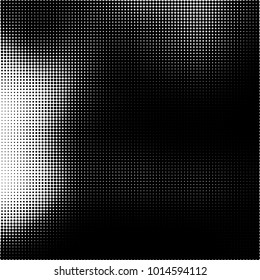The texture of halftone black and white. Monochrome abstract futuristic background. The pattern of dots of ink for printing and creating your own unique design for business cards, posters, labels