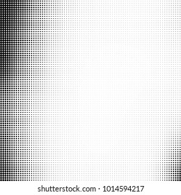 The texture of halftone black and white. Monochrome abstract futuristic background. The pattern of dots of ink for printing and creating your own unique design for business cards, posters, labels
