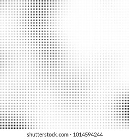 The texture of halftone black and white. Monochrome abstract futuristic background. The pattern of dots of ink for printing and creating your own unique design for business cards, posters, labels