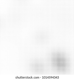 The texture of halftone black and white. Monochrome abstract futuristic background. The pattern of dots of ink for printing and creating your own unique design for business cards, posters, labels