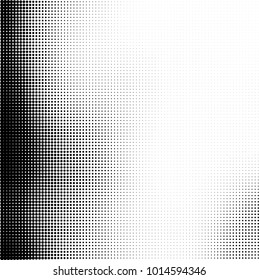 The texture of halftone black and white. Monochrome abstract futuristic background. The pattern of dots of ink for printing and creating your own unique design for business cards, posters, labels