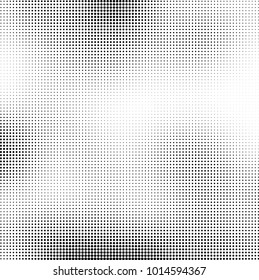 The texture of halftone black and white. Monochrome abstract futuristic background. The pattern of dots of ink for printing and creating your own unique design for business cards, posters, labels