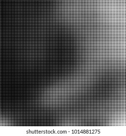 The texture of halftone black and white. Monochrome abstract futuristic background. The pattern of dots of ink for printing and creating your own unique design for business cards, posters, labels