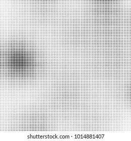 The texture of halftone black and white. Monochrome abstract futuristic background. The pattern of dots of ink for printing and creating your own unique design for business cards, posters, labels