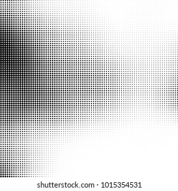 The texture of halftone black and white. Monochrome abstract futuristic background. The pattern of dots of ink for printing and creating your own unique design for business cards, posters, labels
