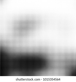 The texture of halftone black and white. Monochrome abstract futuristic background. The pattern of dots of ink for printing and creating your own unique design for business cards, posters, labels