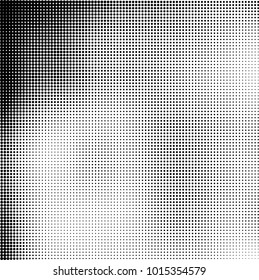 The texture of halftone black and white. Monochrome abstract futuristic background. The pattern of dots of ink for printing and creating your own unique design for business cards, posters, labels