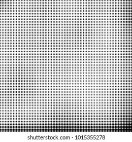 The texture of halftone black and white. Monochrome abstract futuristic background. The pattern of dots of ink for printing and creating your own unique design for business cards, posters, labels