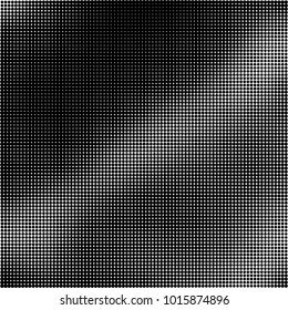 The texture of halftone black and white. Monochrome abstract futuristic background. The pattern of dots of ink for printing and creating your own unique design for business cards, posters, labels