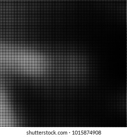 The texture of halftone black and white. Monochrome abstract futuristic background. The pattern of dots of ink for printing and creating your own unique design for business cards, posters, labels