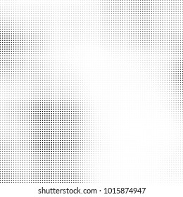 The texture of halftone black and white. Monochrome abstract futuristic background. The pattern of dots of ink for printing and creating your own unique design for business cards, posters, labels