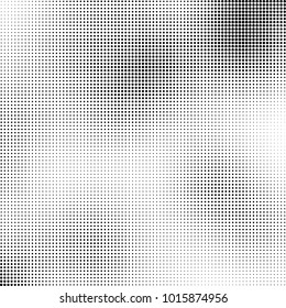 The texture of halftone black and white. Monochrome abstract futuristic background. The pattern of dots of ink for printing and creating your own unique design for business cards, posters, labels