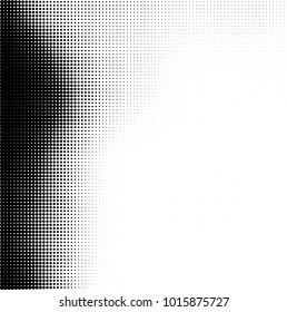 The texture of halftone black and white. Monochrome abstract futuristic background. The pattern of dots of ink for printing and creating your own unique design for business cards, posters, labels