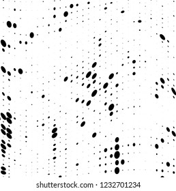 The texture of halftone black and white wave