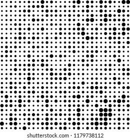 The texture of halftone monochrome abstract
