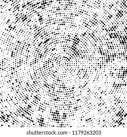 The texture of halftone monochrome radial