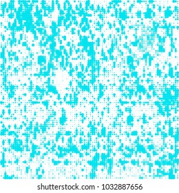 The texture of halftone turquoise