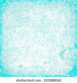 The texture of halftone turquoise