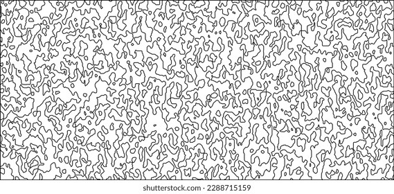 Textura de los garabatos dibujados a mano. Dibujo manual continuo, fondo abstracto de zigzags dibujados, calamares. Ilustración vectorial. 