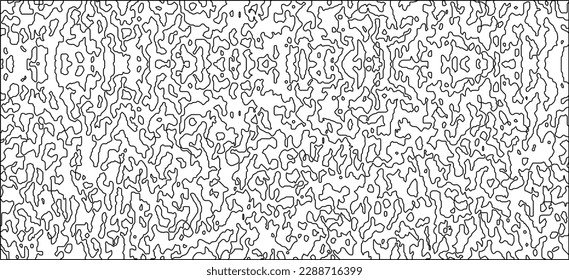 Texture of hand-drawn doodles. Continuous hand drawing, abstract background of drawn zigzags, squiggles. Vector illustration. 