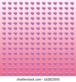  texture of hearts