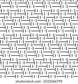  A texture of horizontal lines and dots that repeat as a pattern.