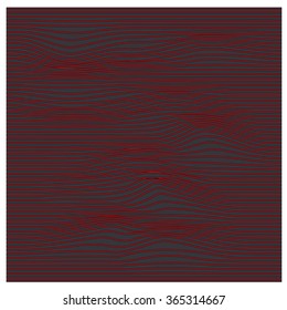 Texture with horizontal and vertical waves vector background.