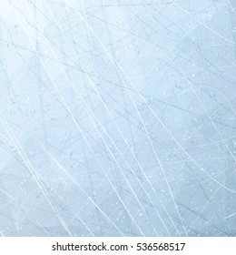 Texture Of Ice Surface. Vector Illustration Background.