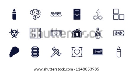 Texture icon. collection of 18 texture filled and outline icons such as lipstick, smoke, football pitch, electric circuit, hazzard. editable texture icons for web and mobile.