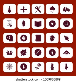 texture icon set with brush, toilet paper and leaf vector illustration