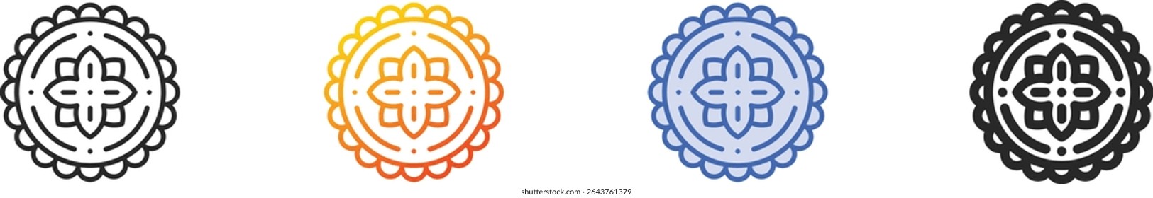 texture icon.Thin Linear, Gradient, Blue Stroke and bold Style Design Isolated On White Background
