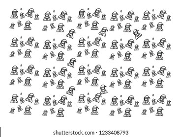 texture image santa claus abstract color black 