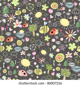 texture of insects and flowers