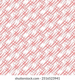 Texture of intersecting pink abstract lines on a white background.