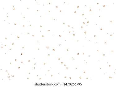 Texture iridescent precious diamonds. Rhinestone gems on white background.