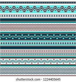 Texture knitted. Winter background colorful patterns in Hugge style.