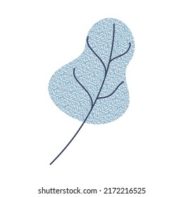 texture leaf floral icon isolated
