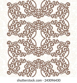 Texture light brown seamless white background. 