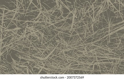 The texture is light gray, dusty, smoky, worn, scratched. Abstract rectangular background for big sales banner. Vector illustration. Basis, template, substrate for any decor, text, logo. Eps 10.