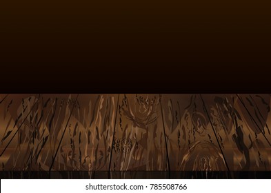 Texture of light wood crust as a natural background. Vector. Empty space for text or advertising.