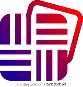 Texture Line vector Icon Design