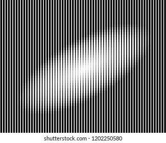 Texture with lines of varying thickness. Halftone effect. Direct hatching. Scalable vector graphics